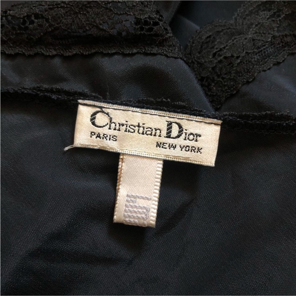 Vintage Christian Dior Navy cami